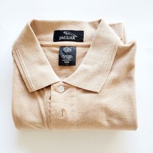 Jaguar Men's Polo Shirt Tan